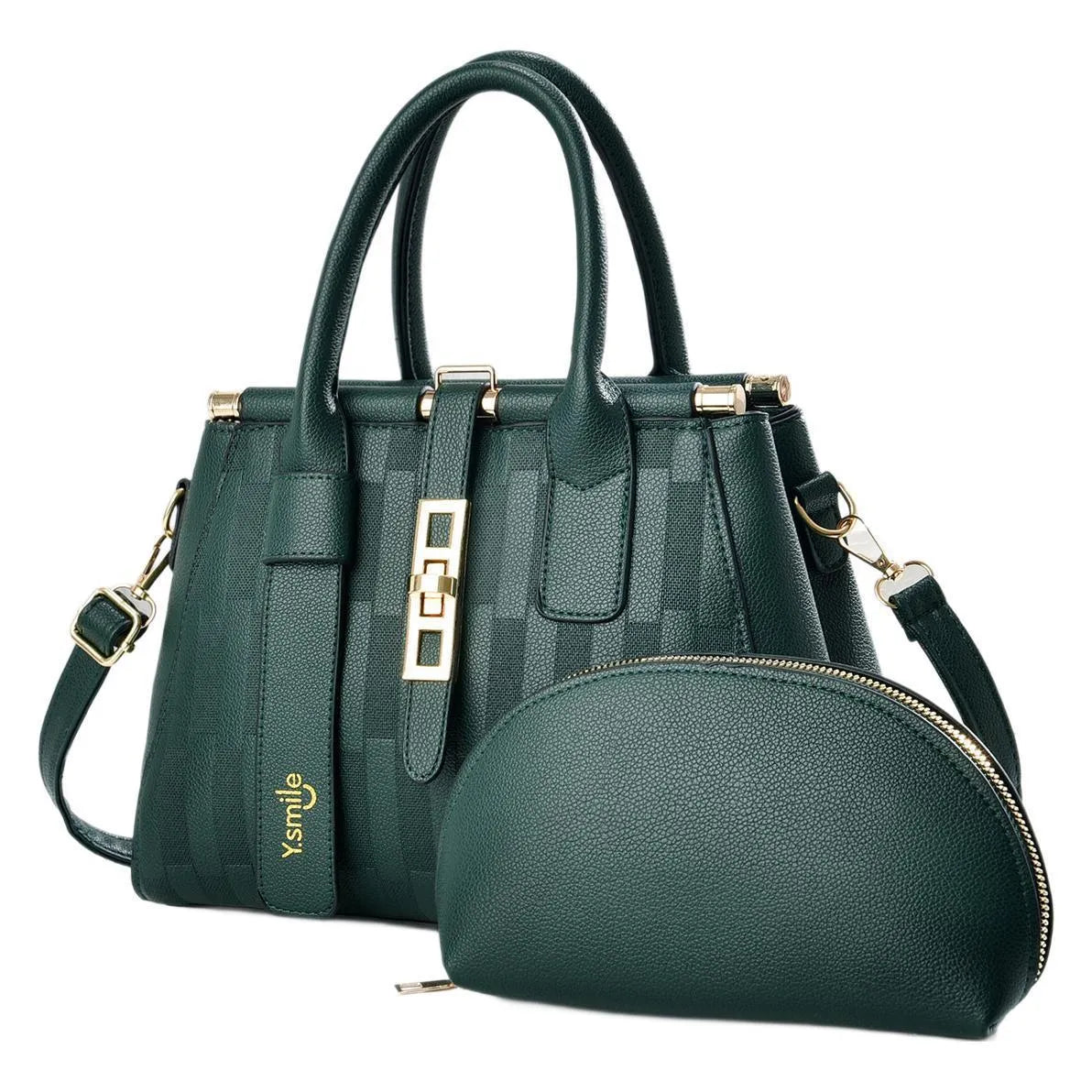 Round women's crossbody shoulder bag in PU leather with adjustable strap, shown in one of seven colour options.