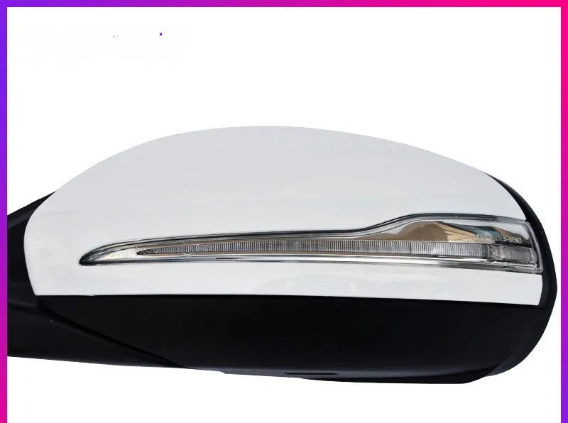 Mercedes-Benz W205 C-Class black rearview mirror assembly replacement part