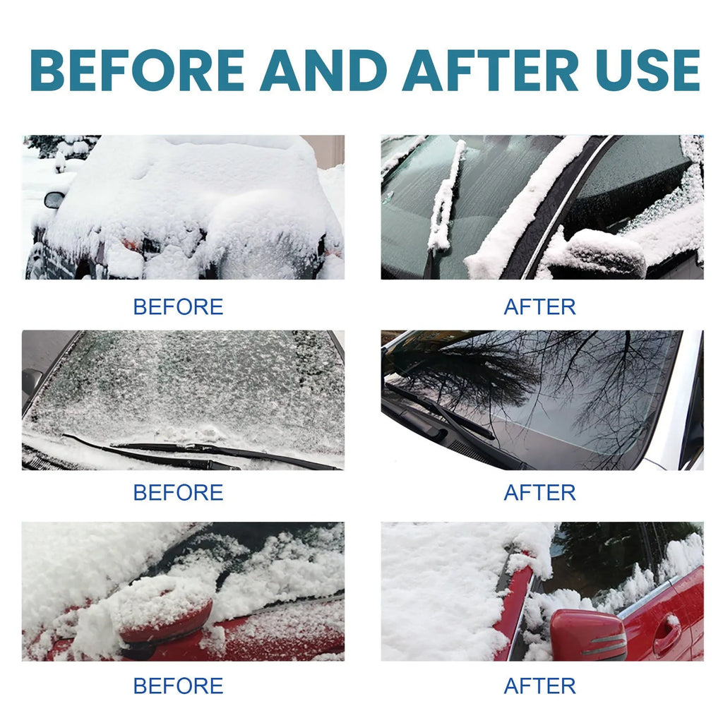 150ml bottle of car windscreen defrosting spray for winter ice and snow removal