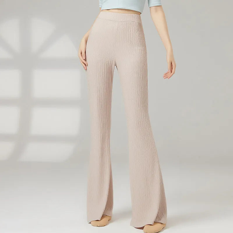 Female classical dance practice trousers in polyester fabric available in five colours with Asian sizing