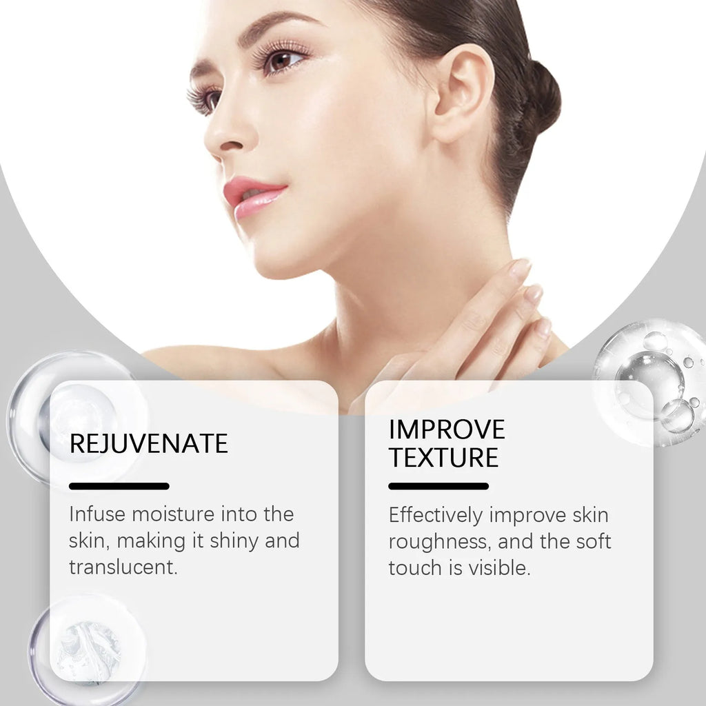 Collagen facial mask set containing 4 sheet masks for skincare treatment
