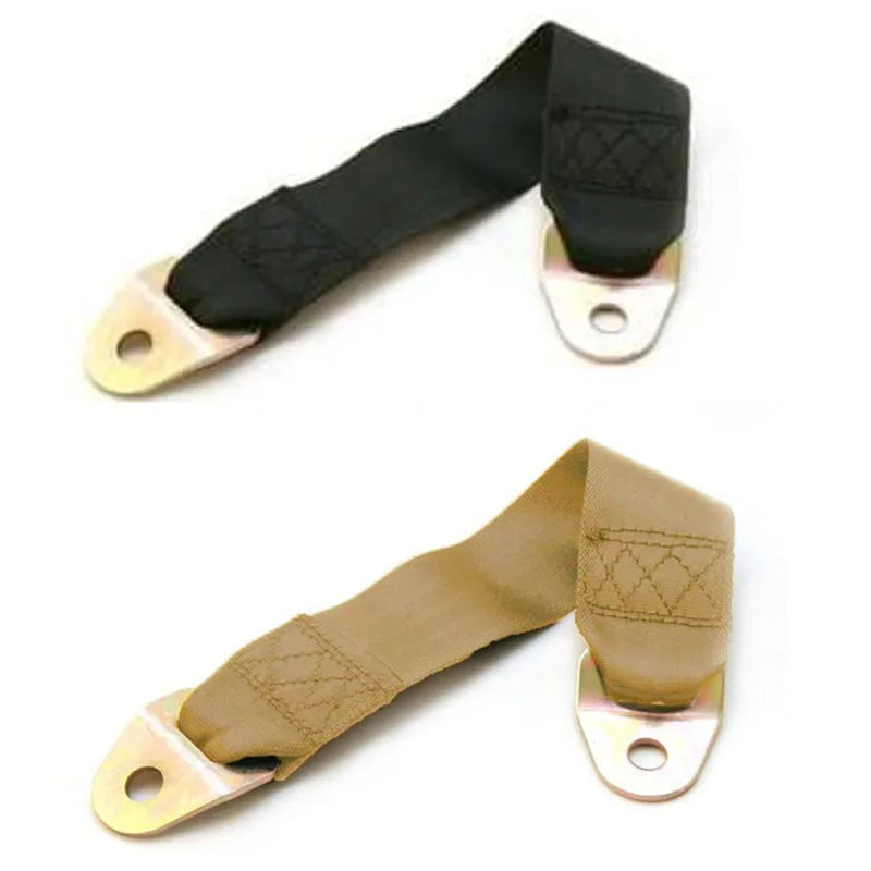 Universal electric door limit fixing strap in 16cm and 29cm sizes with screw nut