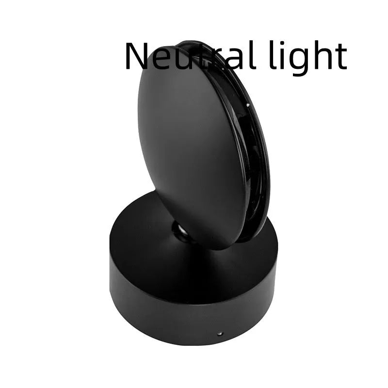 360-degree rotating linear light with RGB remote control in black shell for exhibition display