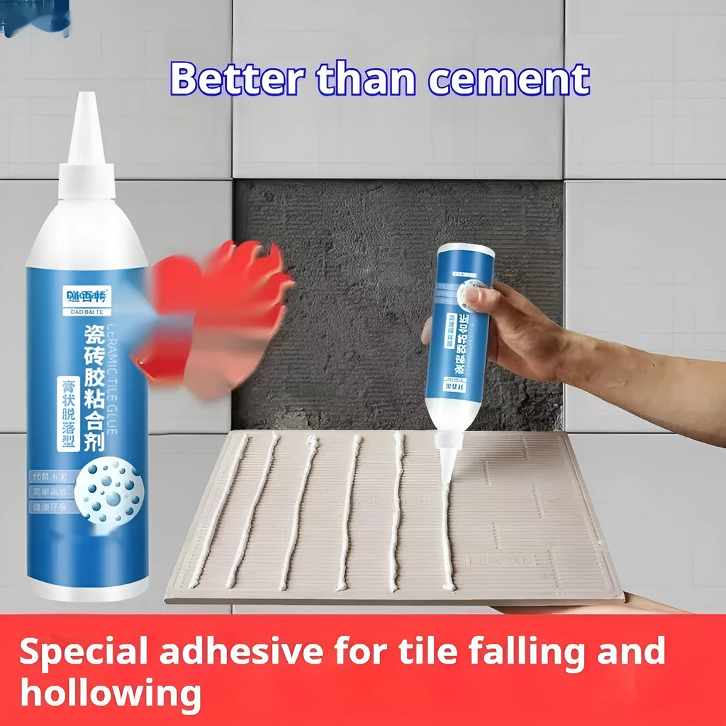 Tile adhesive injection repair strong adhesive in 280g, 360g, 500g capacities for shedding tile repair