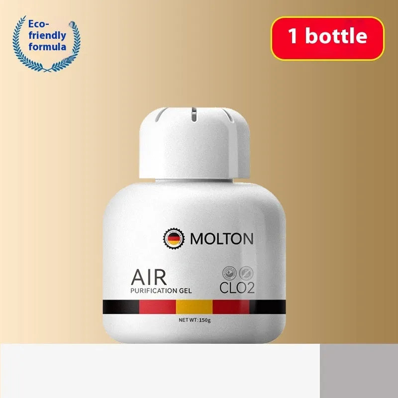 Single bottle of peach multifunctional deodorant with 150g net content