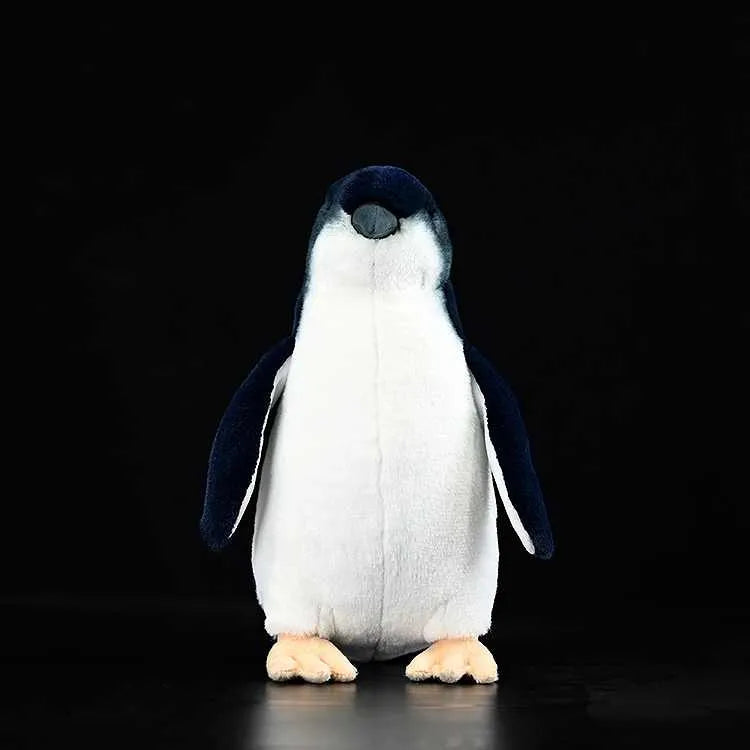 Little Blue Penguin stuffed animal toy doll, 27cm head to foot, chemical fibre plush with colloidal particle filling