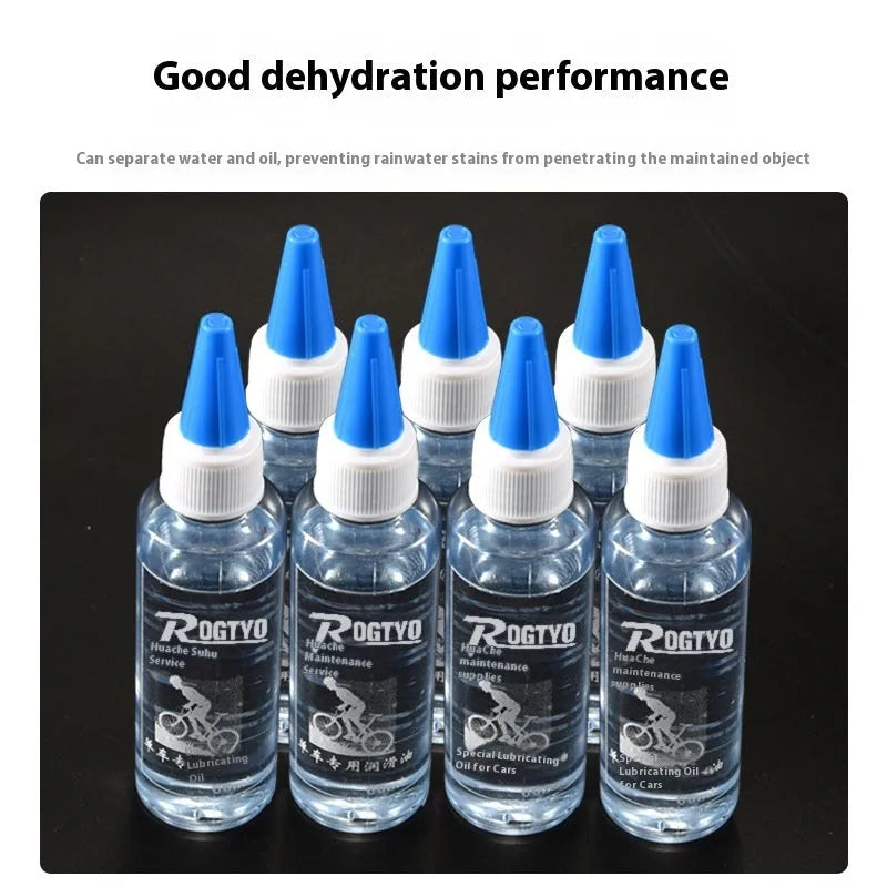 60ml bottle of specialised bicycle chain lubricating and rust prevention oil.