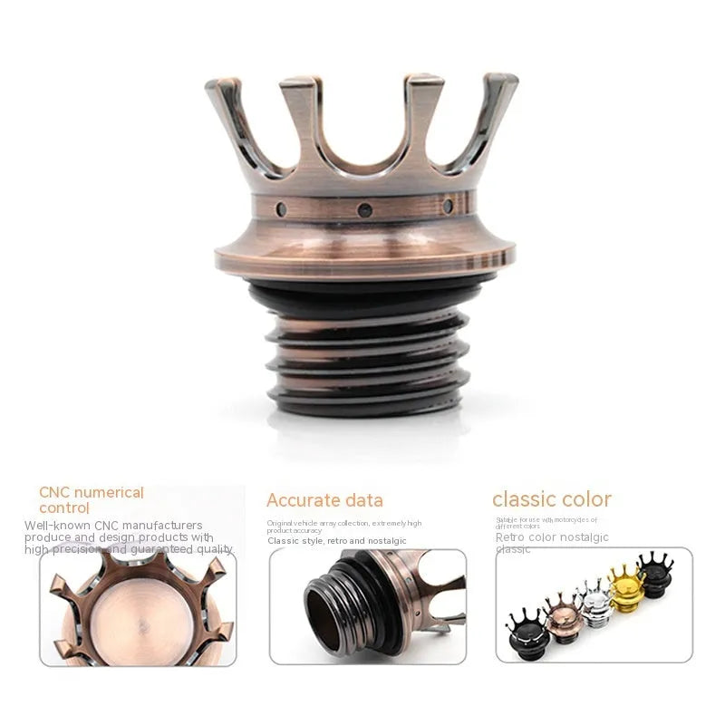 Harley Davidson aluminium alloy fuel tank cap in five colour options for 883 XL1200 48 72 models