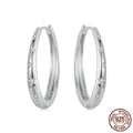 Simple star earrings S925 sterling silver ear clip electroplated silver finish women's jewellery