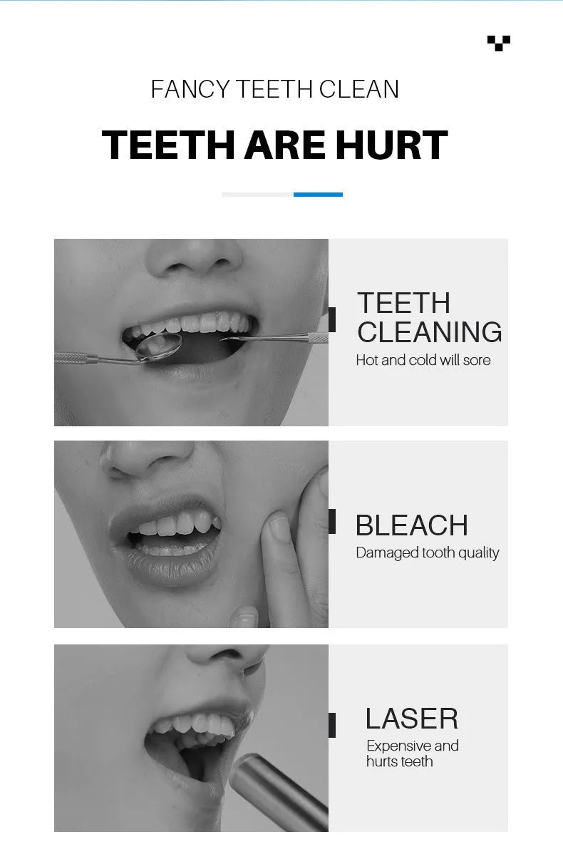 Teeth whitening mousse oral cleaning foam 50ml for adults