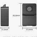 Punch-free invisible drawer lock with key for wardrobes and drawers