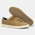 Men's casual pumps with leather stitching, flat heel, round toe, artificial PU upper, in colour KD4276 on a white background.