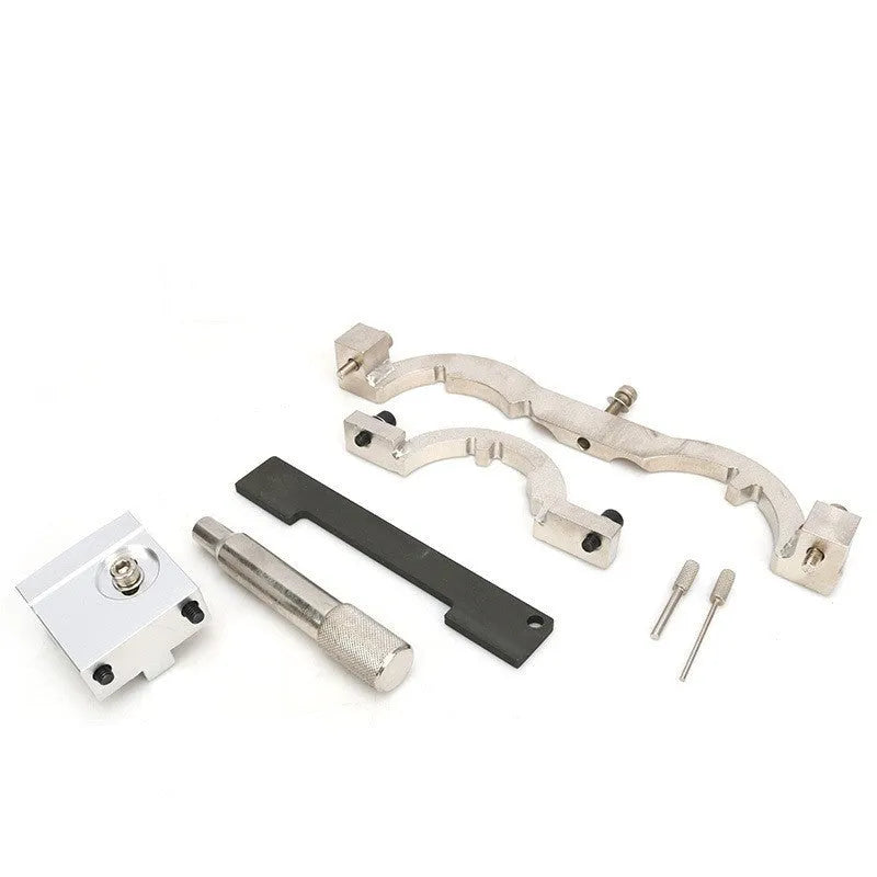 Red chrome-vanadium steel timing tool kit for Opel 1.4T LUJ engine repair.