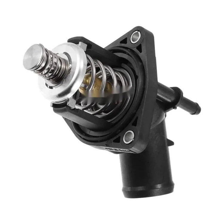Alloy car thermostat assembly with black finish for Chevrolet and Cadillac vehicles