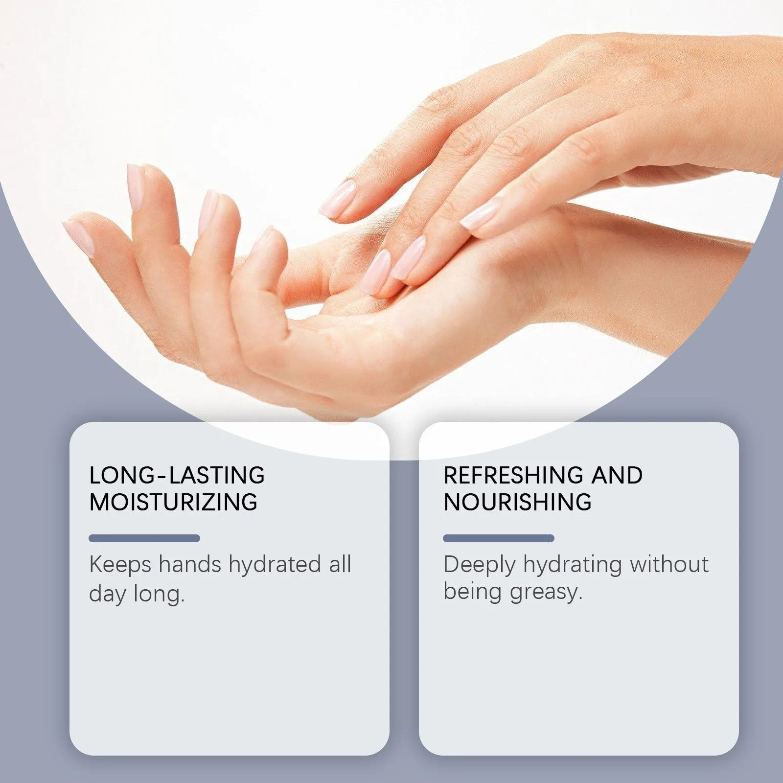 30g tube of moisturising fragrance hand cream with hyaluronic acid.