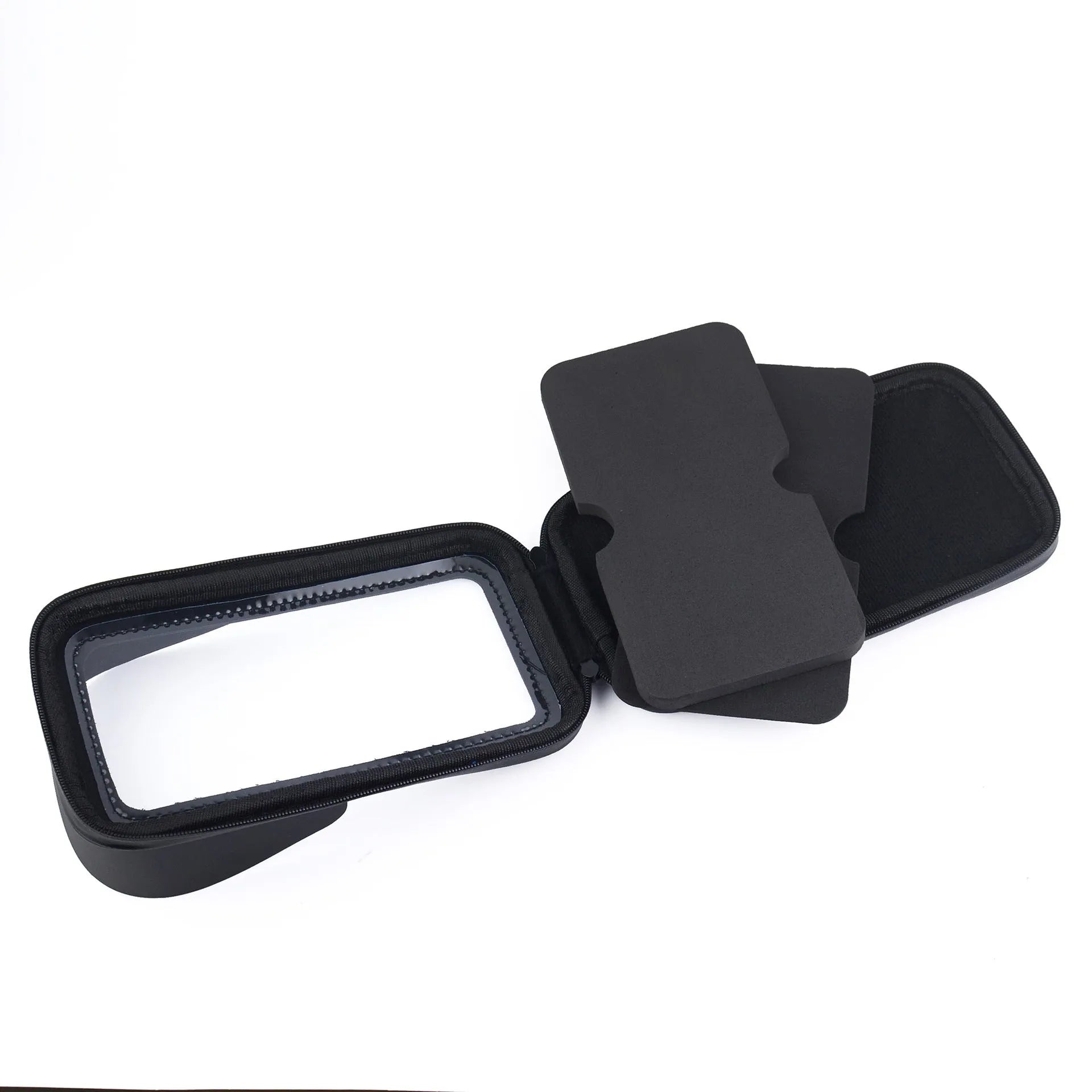 Waterproof bicycle phone bag with bracket mount for 6.5 inch mobile phones