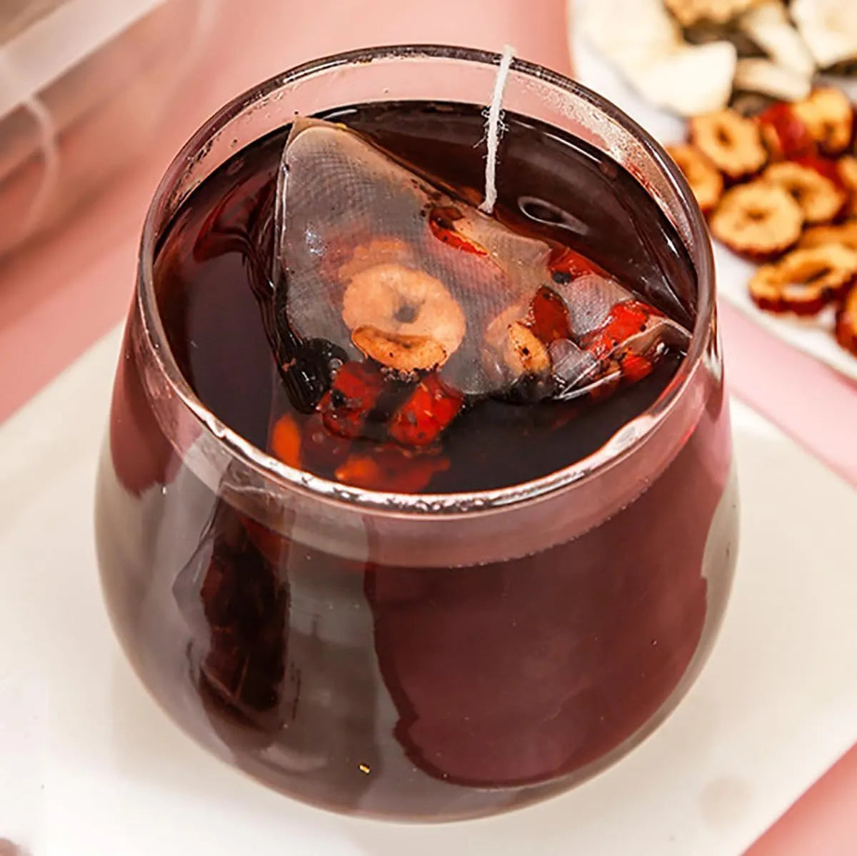 Ginseng Wubao Tea 5g x 20 pack transparent bag with sealwort maca mulberry red dates red goji