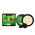 ZEPHOCO 18g moisturising CC cream tube and mushroom powder puff in ivory white and natural colour shades.