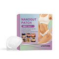 Four 3x3cm nursing adhesive bandage patches with light body display for topical applications