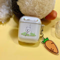 West Highland dog TPU headphone cover for Apple AirPods case with pendant in Leash Puppy colour
