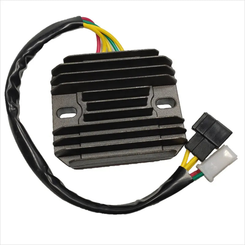 Black three-phase full-wave rectifier model YHC-055 for vehicle electrical systems