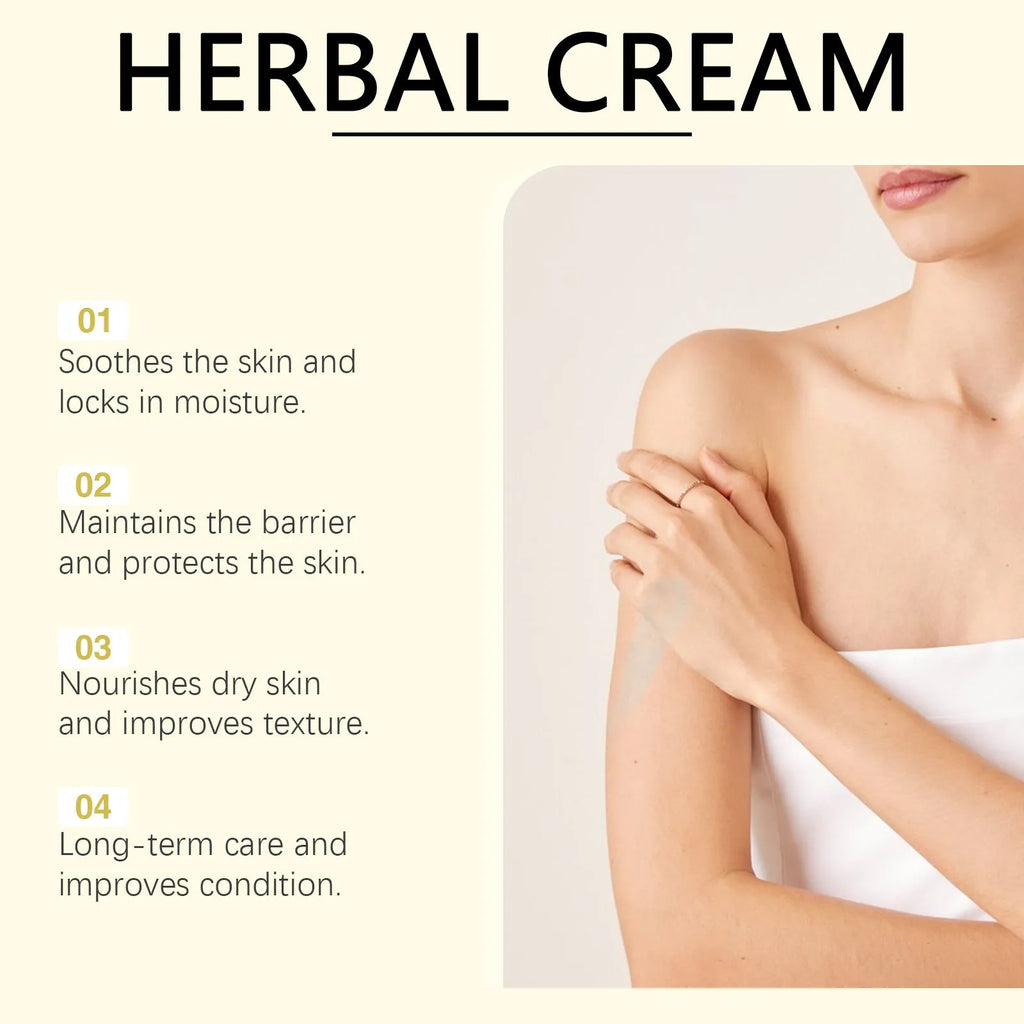 15g tube of herbal soothing moisturising cream with tea tree oil and Centella asiatica extract