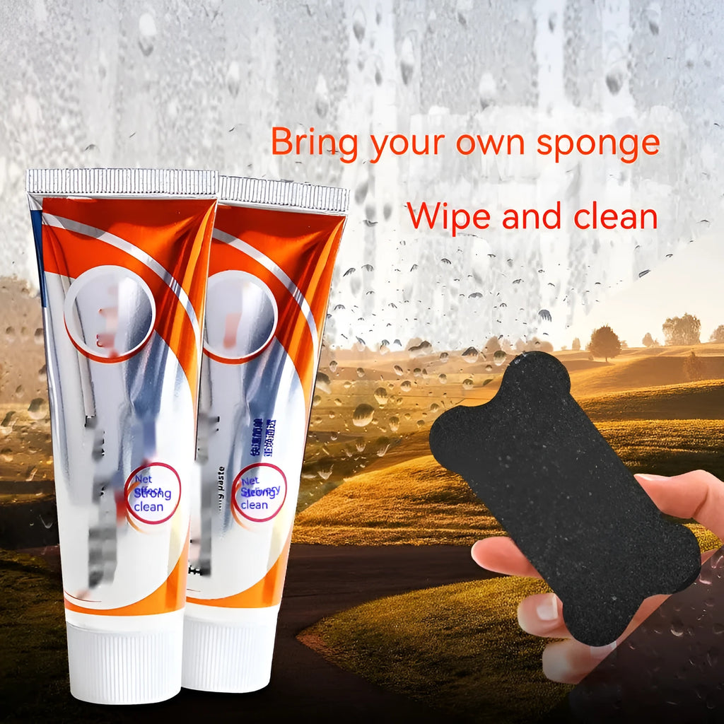 65ml car windscreen descaling agent in white packaging for removing oil stains from vehicle glass