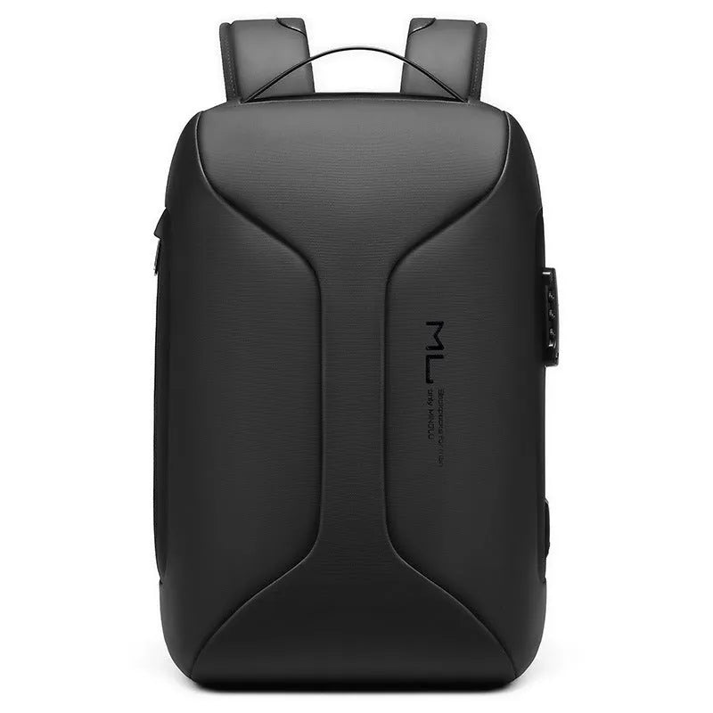 Men's large capacity business backpack in Oxford cloth with air pillow belt system