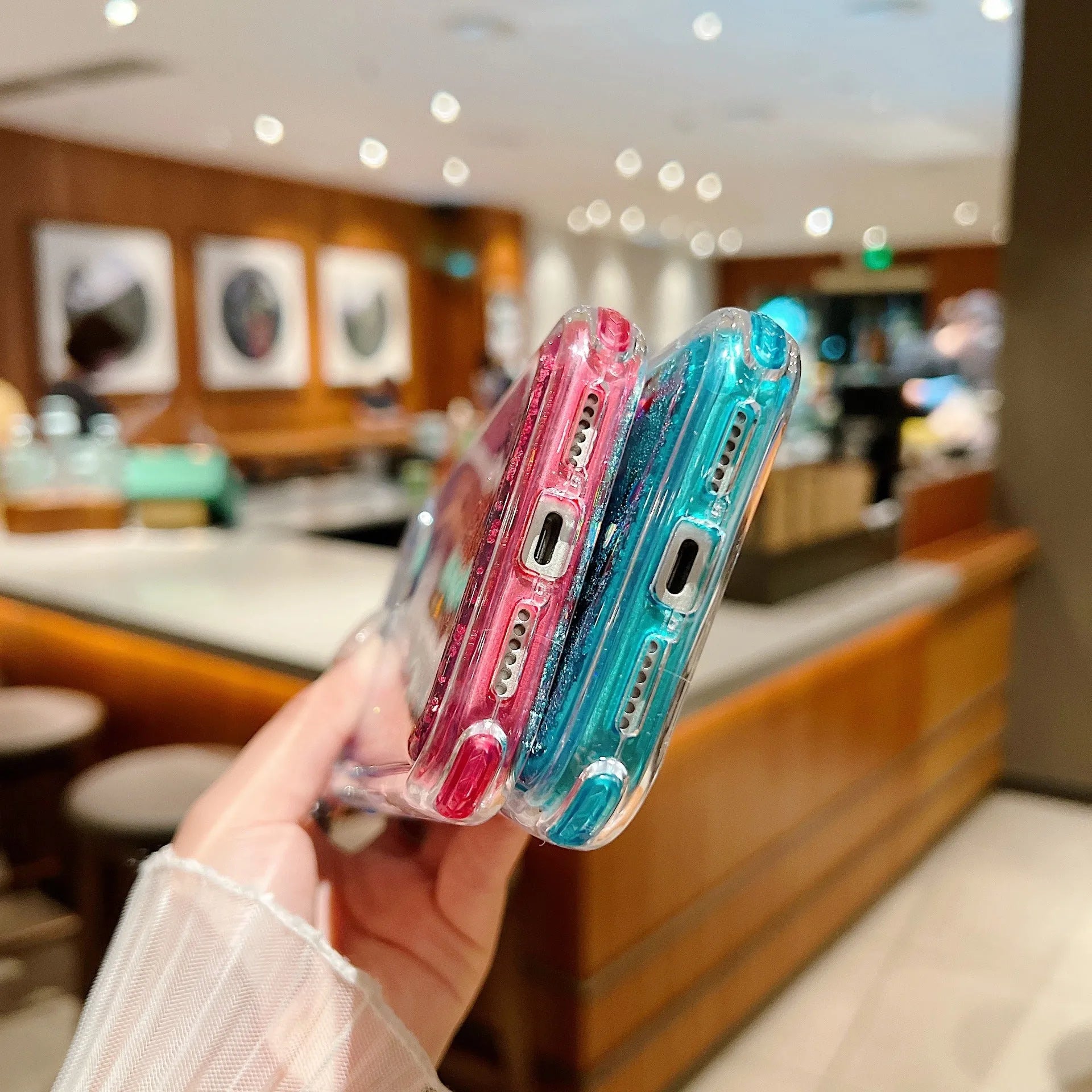 Dream Gradient drop-resistant TPU phone case for Apple iPhone models in gradient colour finish