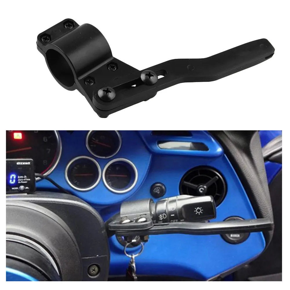 Aluminium alloy car steering wheel lengthening bar in silver colour with general fitment design