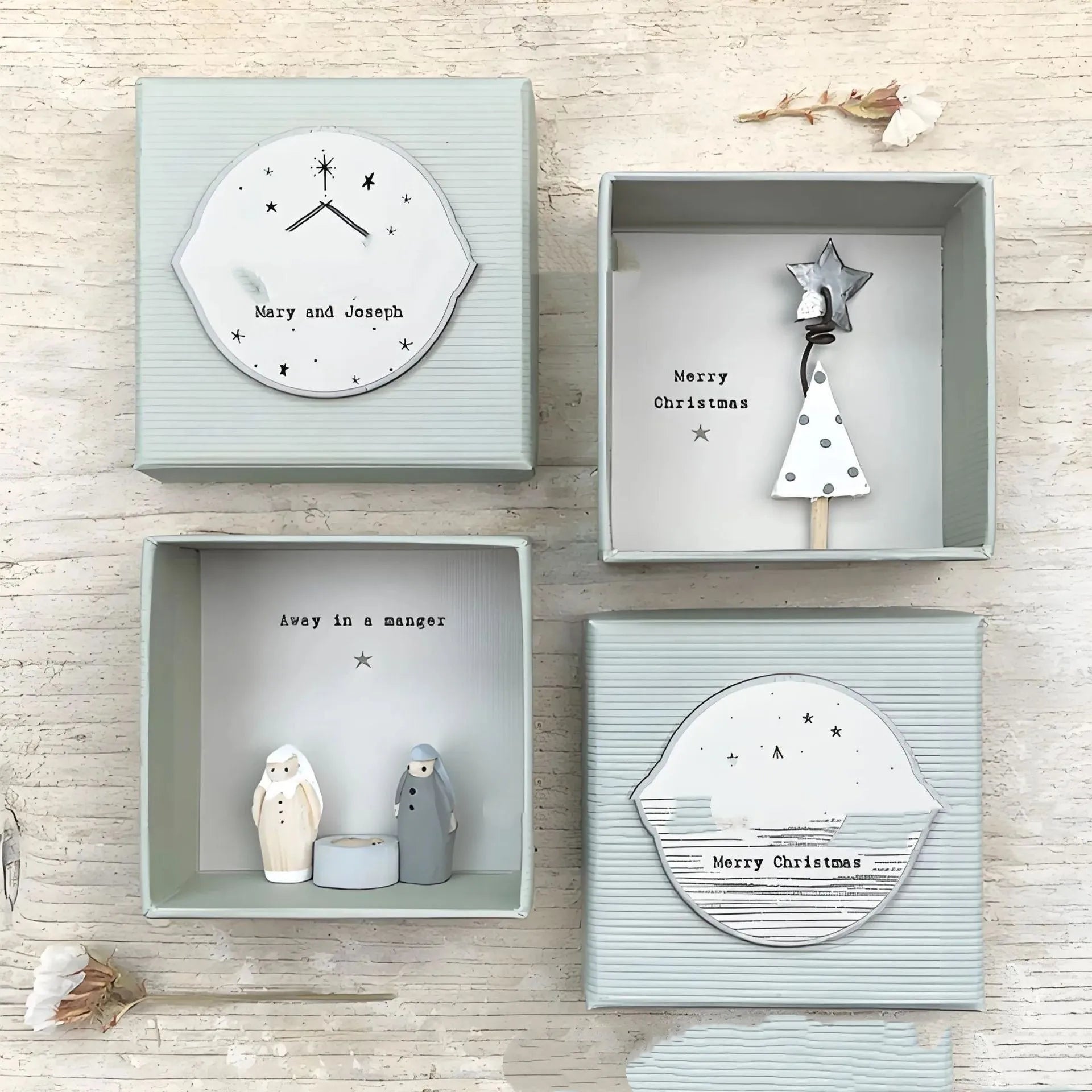 Resin guardian angel ornament with modern simplicity design, style options include Couple, A, B Dot, and Merry Christmas.