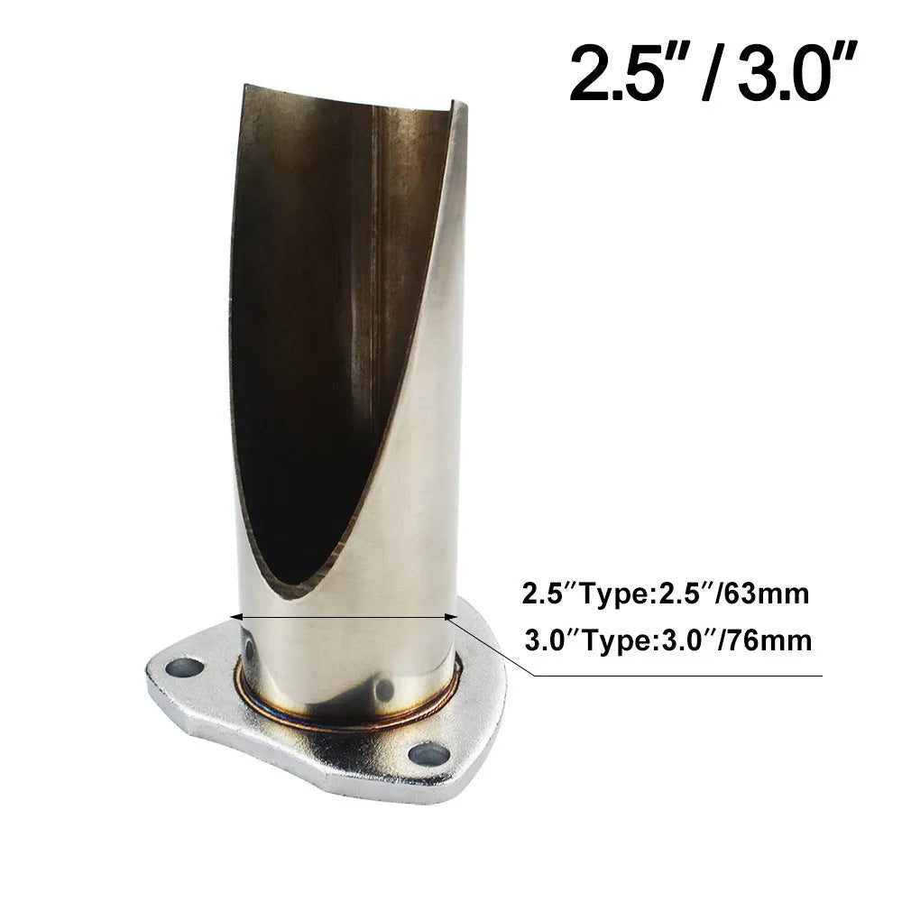 Black stainless steel electronic control exhaust valve 200x230mm for GM car modification racing pipe