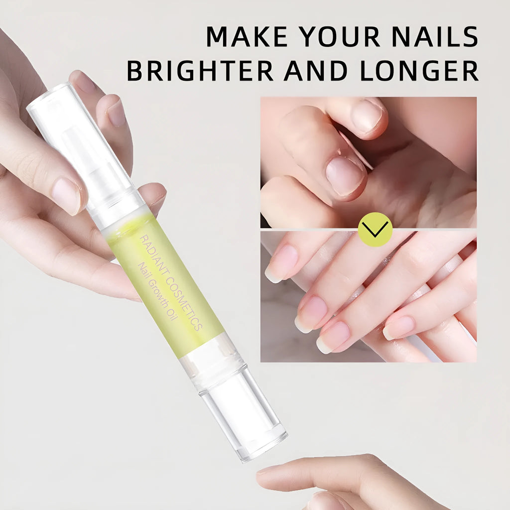 3ml bottle of wash-free nail growth treatment oil for export sales