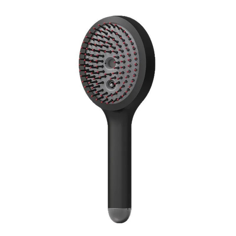 Electric Massage Comb with Vibration Red Light Hair Care 300mAh Rechargeable ABS Handheld Comb, Gray, Black or Pink, 35W Power