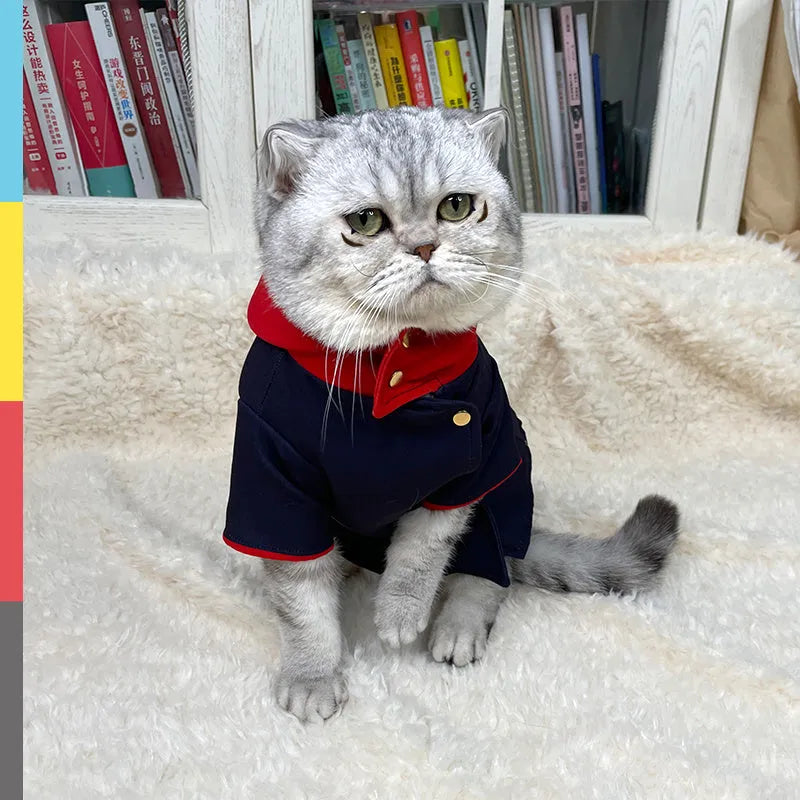 Tiger staff yuren coloured hoodie costume for a cat or dog on a mannequin.