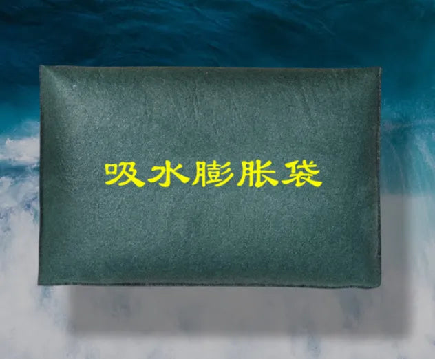 Thickened canvas water absorption expansion bag for flood control, size 30cm x 70cm