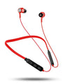 G03 black, red, and white boxed neckband sports Bluetooth earphones with a USB cable.