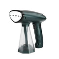 Handheld ironing machine 1500W 200ml steam generator blackish green with folding handle and measure cup