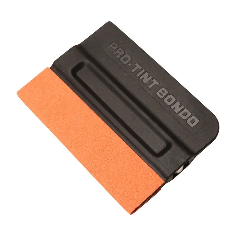 Car colour changing film scraper with ABS handle and interchangeable scraping pads