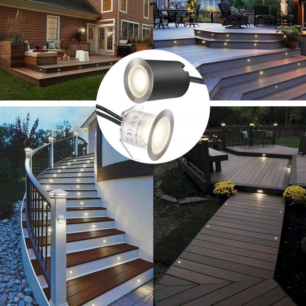 Outdoor plywood LED string floor lamp with IP67 waterproof rating for garden or hotel courtyard decoration