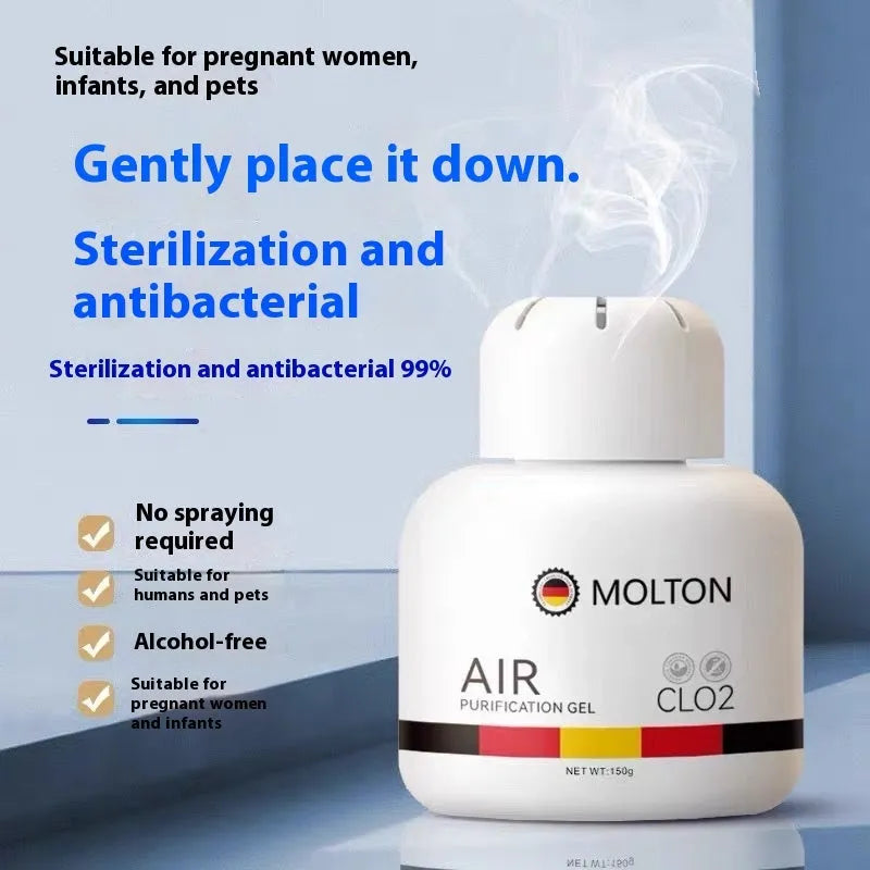 Single bottle of peach multifunctional deodorant with 150g net content