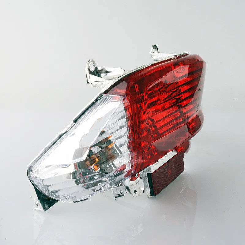 Red PC lens motorcycle tail light for Xiaoguangyang 50 scooter, WD model rear turn signal lamp
