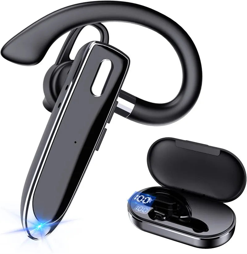 Wireless Bluetooth headset YYK5302 ear-mounted digital display waterproof noise reduction