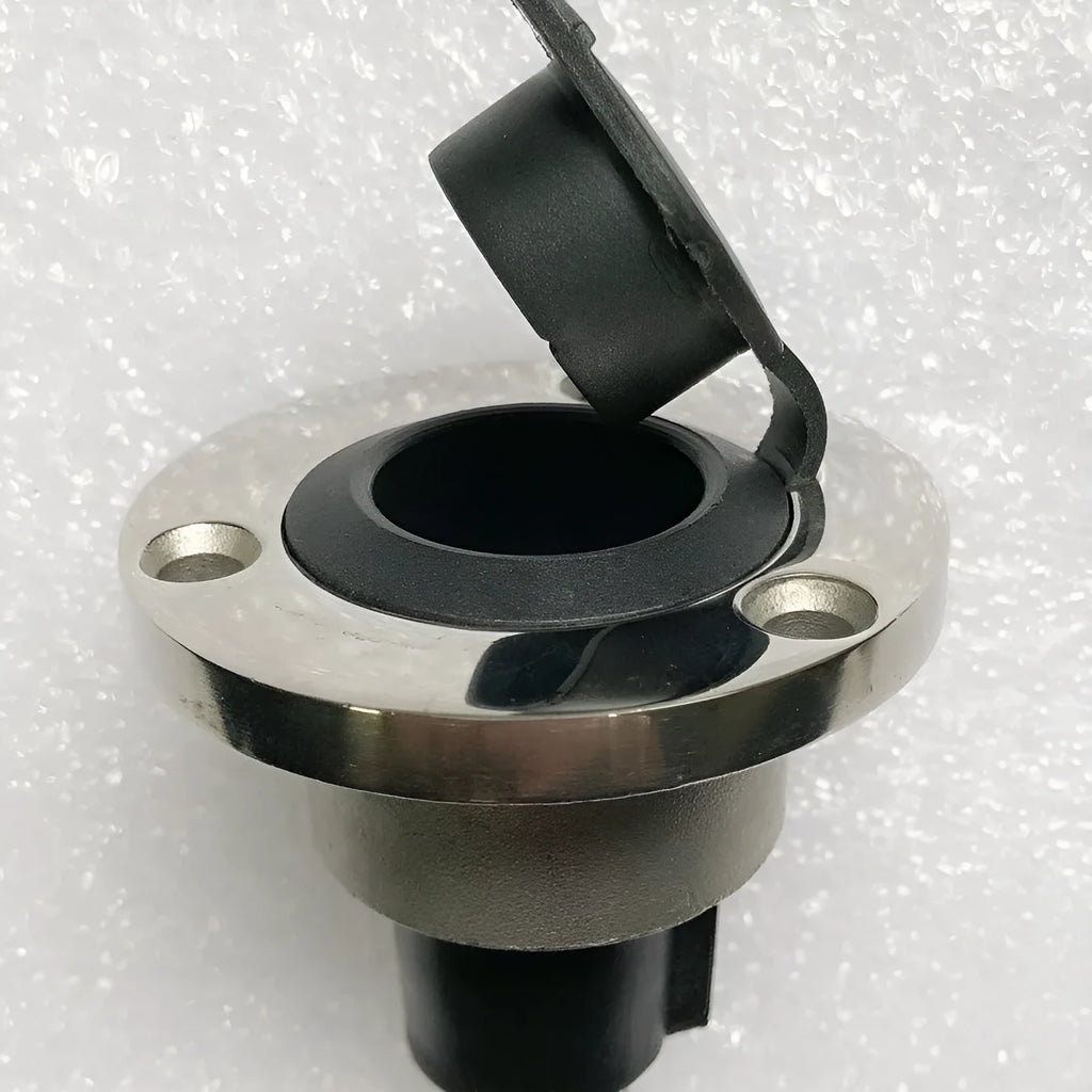 Stainless steel pole and ABS yacht anchor light ring socket with wires