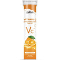 Vitamin C effervescent tablets 80g tube with 20 tablets in blueberry, orange, or peach flavour