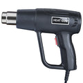 A black 2000W hot air gun with a two-speed switch and grid-pattern air outlet.