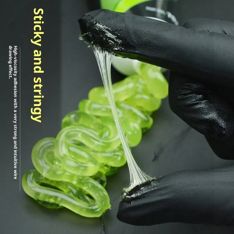 70g bottle of synthetic bicycle grease, waterproof and wear-resistant, green apple scent