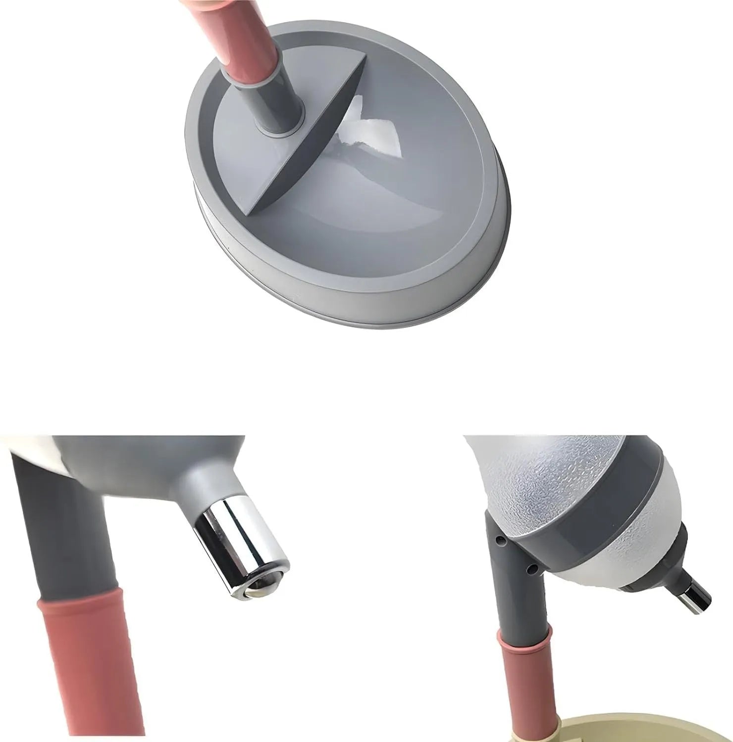 Green adjustable height pet water dispenser with detachable poles and non-drip drinking nozzle.