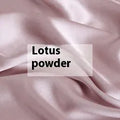 Silk duvet cover in solid colour, showing double-sided silk material and plain weave texture.