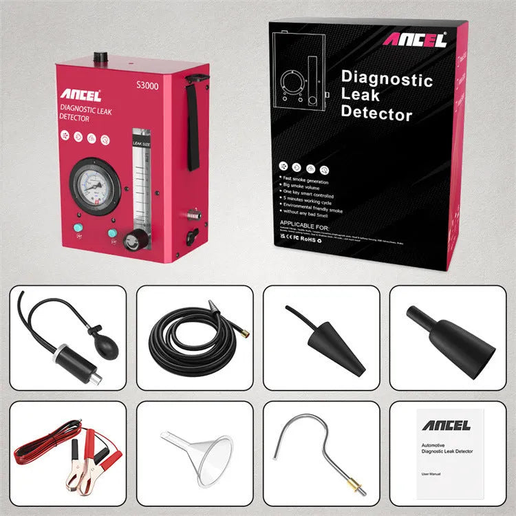 S3000 model car smoke detector and vacuum leak diagnostic tool